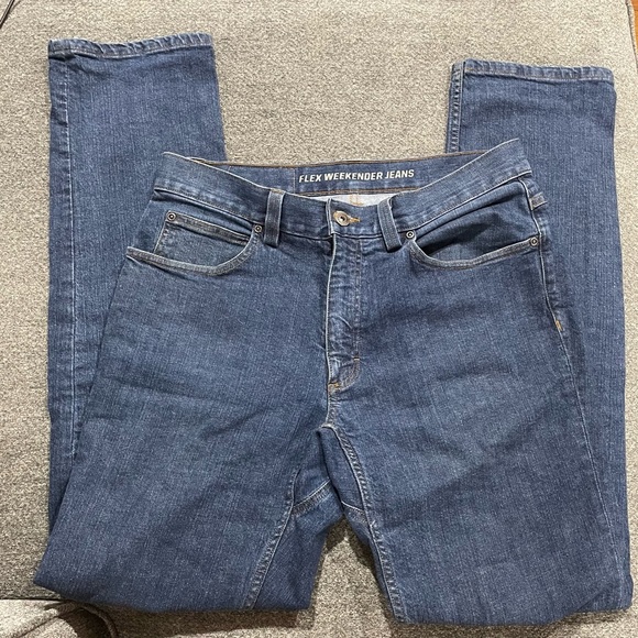 Duluth Trading Co Men’s Flex Weekender Jeans Standard Fit Size 32x34 - Picture 2 of 6